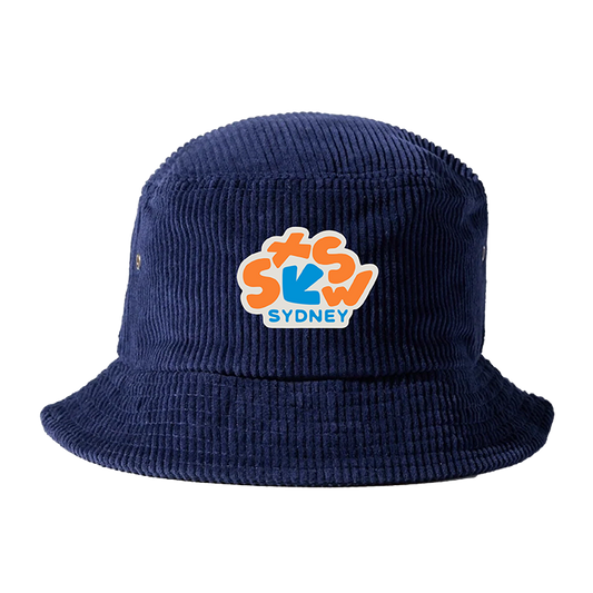 SXSW Sydney / Cord Bucket Hat (Navy)